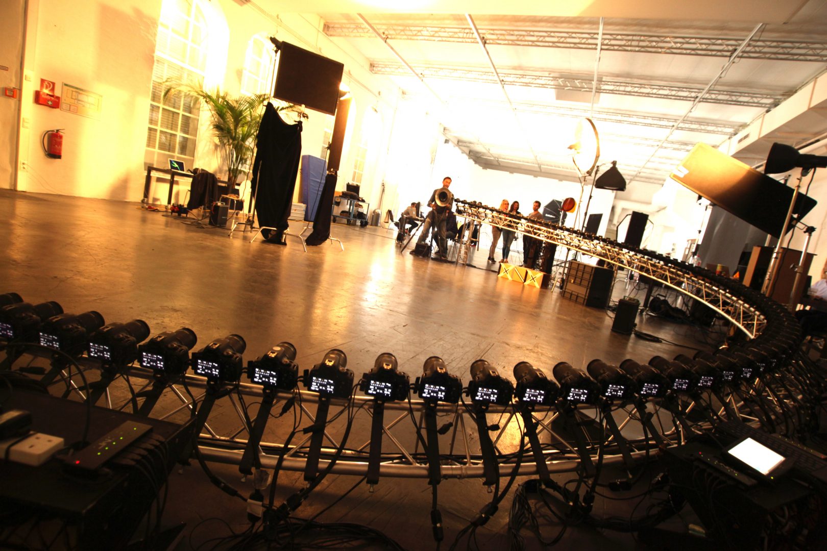 Bullet time rig in Spreegraphen Studios