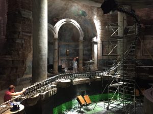 Bullet time rig in Italy for Zoolander 2 scene